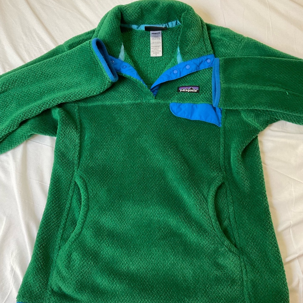 Patagonia Green Fleece Pullover